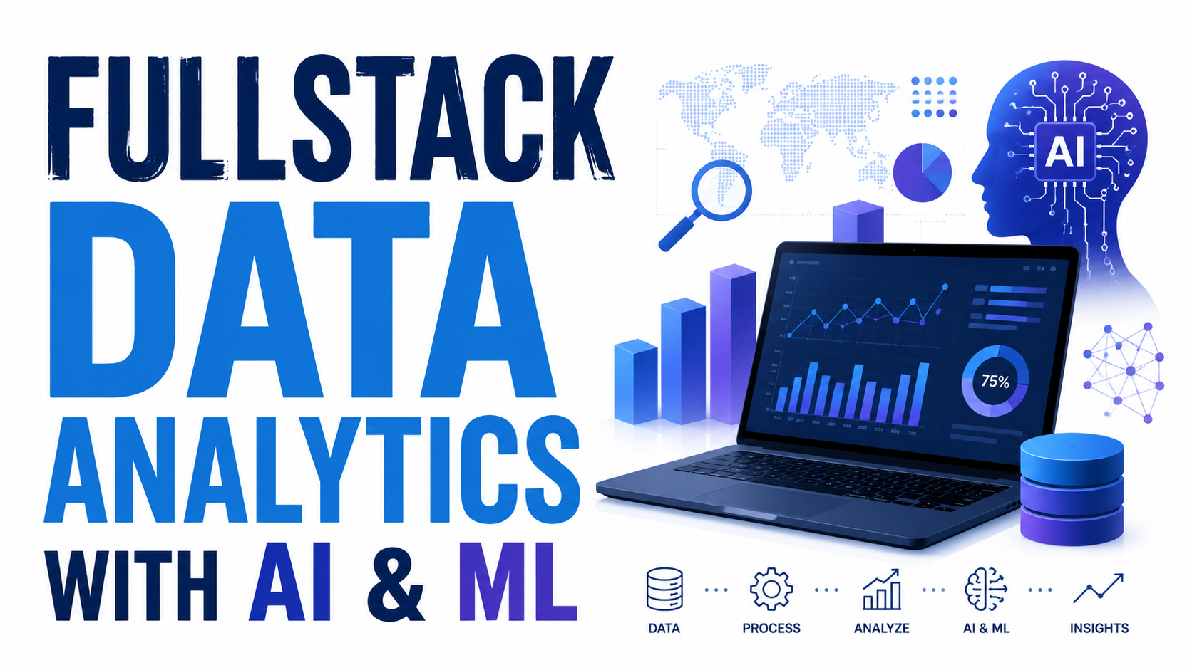 Students at SAAG Technologies practicing data visualization using Tableau and Power BI